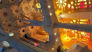 Sagrada Familia Barcelona Sunset and music