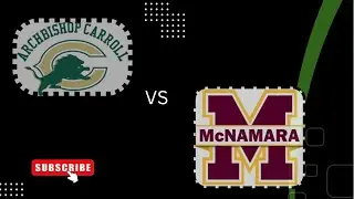 Archbishop Carroll vs Bishop McNamara - Blackout Edition