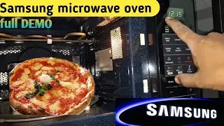 Samsung microwave demo. how to use the Samsung micro oven Samsung micro oven kaise use Karen