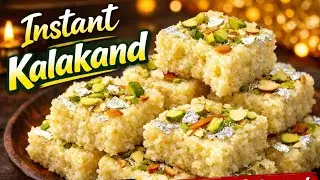 घरच्या घरी मऊ कालाकंद | Soft Kalakand at Home