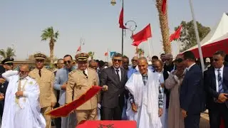 عامل إقليم السمارة يعطي انطلاقة مشاريع لفتح المطار أمام الملاحة المدنية 