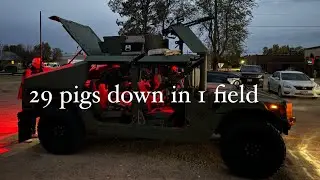 Best hog hunt of all time | Minigun | M60 | m240