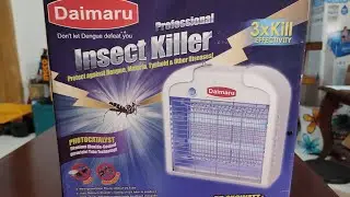 Daimaru professional insect killer unboxing