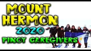 WINTER TRIP TO MOUNT HERMON 2020
