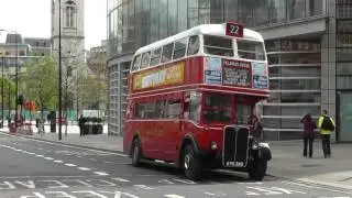 London Transport RT buses 75 years event 12th April 2014