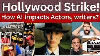 Deep Analysis on How AI impacts Hollywood Actors and Screen writers Hollywood strike 2023 SAG-AFTRA