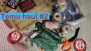 First aid and EDC gear from TEMU. With a few random items for the shop.