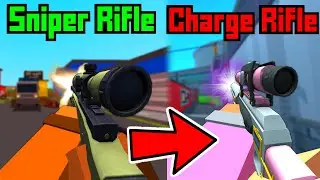 Krunker.io NEW Charge Rifle VS Sniper (Krunker SEASON 6)