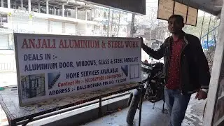 Aluminium ACP Sign Board making