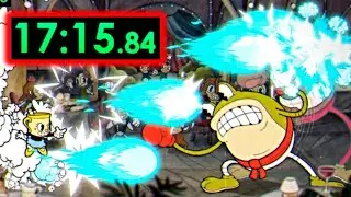 Speedrunning Cuphead + DLC With Ex Attack Beam Rush Mod