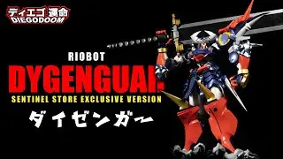 Samurai Robot Toting a Massive Sword: Riobot Dygenguar Sentinel Store Exclusive Version Review