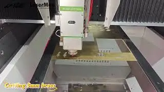 [LaserMen]LM-8080P 3KW Fiber Laser Cutting Machine Cutting brass galvanized sheet stainless steel