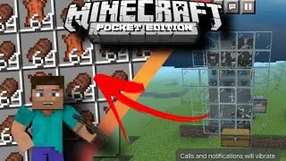 Unlimited leather and cooked  beef farm in Minecraft Pocket edition 😎😎😱🥵