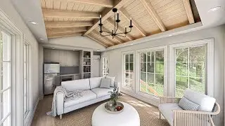 D5 Render: Boathouse Construction Phasing Animation