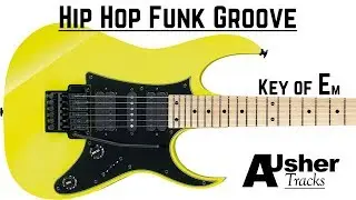Hip Hop Funk Groove in E minor | Guitar Backing Track
