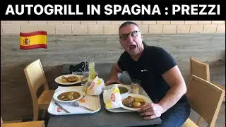Autogrill in Spain: prices for a full lunch (with a drink)