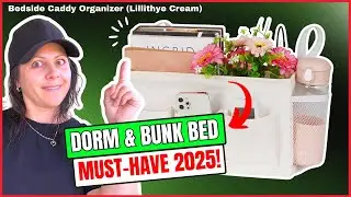 Lillithye Cream Bedside Caddy Review: Maximize Space & Ease!