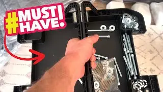 Tired of Losing Tools? This Rolling Tray Fixes That!