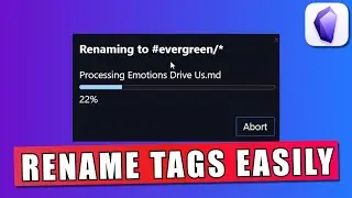 How to Batch Rename Multiple Tags at Once in Obsidian