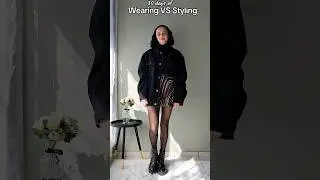 Wearing VS Styling🖤02/30 #autumnfashion #fashion #womansfashion #outfit #2024fashion