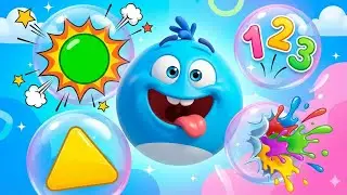 Bubble Boom || Shapes, Colors & Counting for Kids 🎈 ||TOTO KIDS