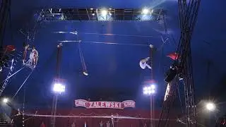 Cyrk Zalewski 2019 - latające trapezy