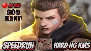GOD HAND SPEEDRUN | 💥HARD NG KMS💥 |  EM BUSCA DO PB!