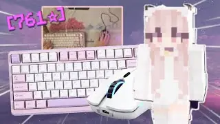 Bedwars Keyboard & Mouse Sounds with HANDCAM