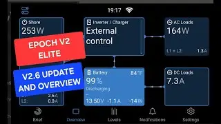 Epoch V2 Elite Lifepo4 12V, 24V and 48V Battery: V2.6 Update and Overview