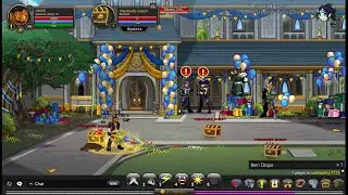 AQW | Treasure Chest DROPS 🎂🎈🎉17th Birthday Castle Party🎉🎈🎂 🚀/join Castleparty