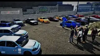 GTA 5 CAR MEET LIVE| HUGE CAR SHOW EVENTS|CRUISE|DRIFTING ALL THAT PS5/PS5