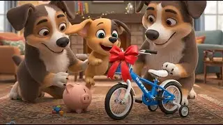 Puppy Poki Can’t Afford a Bike — The Surprise Will Melt Your Heart the diligent dog Kungau