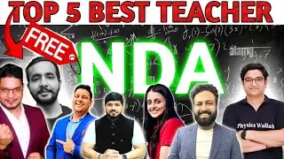 top 5 teachers to ace your nda preparation | best YouTube channel for nda preparation