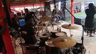 Hit Adadamu Jamming George on Drums 🥁 and Band Diwomere 