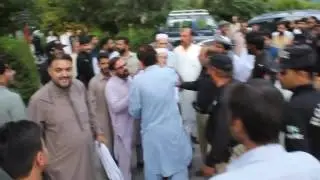 Fight During Budget Session of 2016-17 District Council Abbottabad