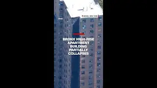 Bronx high-rise apartment building partially collapses