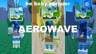 How to get AEROWARE BADGE + AEROWARE MORPH in BE BABY PURSUER UPD ROBLOX !