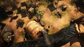 Far Cry Primal - Kaba Blade Outpost: Gameplay using Owl | ULTRA | GTX 1060 STRIX OC 6GB| i7 7700K