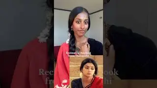Recreating shobana's look from Thalapathi #tamil  #makeup #grwm #mallu #vintage #browngirl #desi