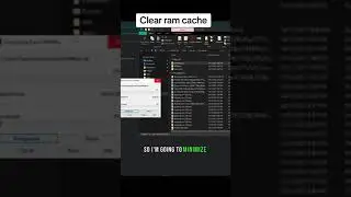 how to clear ram cache in windows 10  and 11