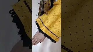 fancy sleeves design cutting and stitching trendy sleeves design#shorts#stitching #fashion #