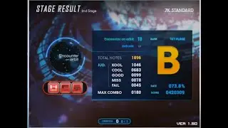 EZ2DJ 7Key Encounter on Orbit Lv.18 Hyper Random Clear !! #ez2dj #리듬게임