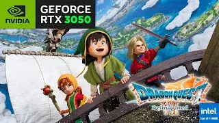 DRAGON QUEST VII Reimagined Demo | RTX3050 LAPTOP | i5 11400H | 4GB VRAM