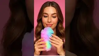 ASMR Cotton Candy 🌈🍬 Fluffy Sweet Sounds & Relaxing Whispers