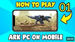 ARK SURVIVAL EVOLVED PC on Mobile GamePlay tame Dodo and make starting base Day no1 2025(Hindi/Urdu)