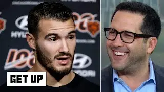 Mitchell Trubisky 'ratted himself out' by saying he's sensitive to critics - Adam Schefter | Get Up