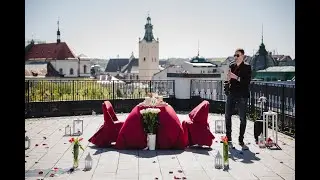 Сніданок на даху Львові. Flash Day agency.
