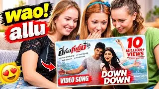 allu arjun dance 8 reaction foreigner