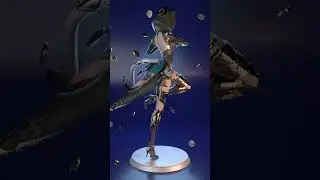 Cipher STL Reveal &ndash; Honkai Star Rail Fanart Drop #Cipher #HSR #3dprintedfanart #animefigure