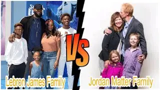 Lebron james Family Vs Jordan matter Family From Youngest to Oldest